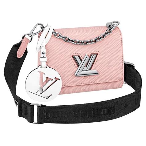 lv twist bag large|lv bag with pink strap.